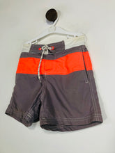 Load image into Gallery viewer, Boden Kid's Colour Block Swim Sports Bottoms | 5-6 Years | Multicoloured
