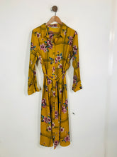 Load image into Gallery viewer, Innocence Women's Floral Shirt Dress | UK14 | Yellow