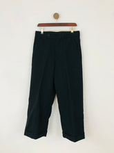 Load image into Gallery viewer, Margaret Howell Women’s High Waisted Wide Leg Trousers | UK12 | Black