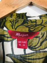 Load image into Gallery viewer, Monsoon Women's Cotton Floral A-Line Dress | UK16 | Multicoloured