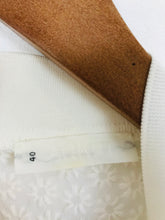 Load image into Gallery viewer, Arket Women’s Floral Sheer Tshirt | UK14 | White