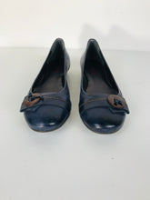 Load image into Gallery viewer, Jones Women's Ballet Slip-on Flats Shoes | EU40 UK7 | Blue