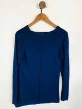 Load image into Gallery viewer, Jigsaw Women's Cowl Neck Jumper | M UK10-12 | Blue