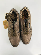 Load image into Gallery viewer, Diesel Women's Metallic Trainers | UK6 EU39 | Brown