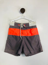 Load image into Gallery viewer, Boden Kid's Colour Block Swim Sports Bottoms | 5-6 Years | Multicoloured