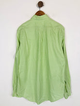 Load image into Gallery viewer, Ralph Lauren Men's Check Gingham Button-Up Shirt | 40-41 | Green