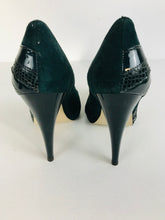 Load image into Gallery viewer, Carvela Women's Suede Knee Heels | EU40 UK7 | Green