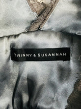 Load image into Gallery viewer, Trinny and Susannah Women's Embroidered Lace Sheath Dress | UK10 | Grey