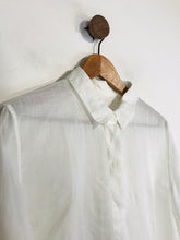 Load image into Gallery viewer, COS Women's Lightweight Button-Up Shirt | EU44 UK16 | White
