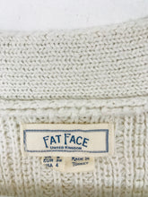 Load image into Gallery viewer, Fat Face Women’s Cardigan | UK 8 | White