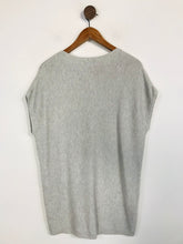 Load image into Gallery viewer, Oliver Bonas Women's Short Sleeve Jumper | UK8 | Grey