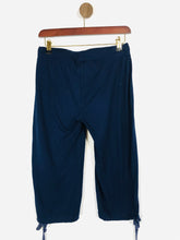 Load image into Gallery viewer, Sweaty Betty Women's Cropped Sports Running Gym Bottoms | M UK10-12 | Blue