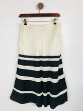 Load image into Gallery viewer, Coast Women's Linen Striped A-Line Skirt | UK10 | Multicoloured
