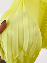 Load image into Gallery viewer, Ted Baker Women's Pleated A-Line Dress NWT | 2 UK10 | Yellow