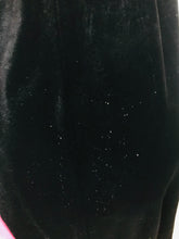 Load image into Gallery viewer, Papell Boutique Women’s Velour Velvet Maxi Evening Dress | UK12 | Black