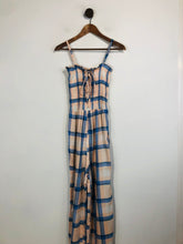 Load image into Gallery viewer, Wednesday’s girl Women's Check Gingham Jumpsuit | S UK8 | Multicoloured