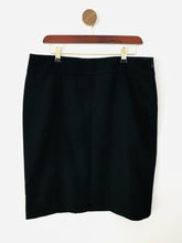 Load image into Gallery viewer, Jigsaw Women's Wool Smart Pencil Skirt | UK14 | Black