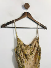 Load image into Gallery viewer, Guess Women's Snakeskin Ruched Mini Dress | S UK8 | Multicoloured