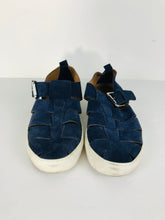 Load image into Gallery viewer, The Sandals Factory Women's Suede Sandals | EU39 UK6 | Blue