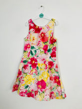 Load image into Gallery viewer, Ralph Lauren Kid’s Floral Aline Dress | 7 years | Pink