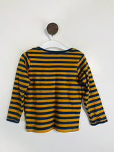 Load image into Gallery viewer, Boden Kid's Striped Long Sleeve T-Shirt | 18-24 Months | Blue
