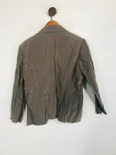 Load image into Gallery viewer, Marie Mero Women's Cotton Blazer Jacket | UK16 | Brown
