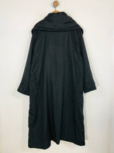 Load image into Gallery viewer, Yacco Maricard Women's High Neck Overcoat Coat | UK16 | Black
