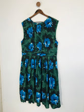 Load image into Gallery viewer, Boden Women's Floral Pleated A-Line Dress | UK20 | Multicoloured