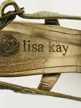 Load image into Gallery viewer, Lisa Kay Women's Sling Back Heels | EU38.5 UK5.5 | Beige