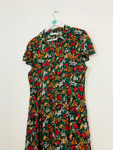 Load image into Gallery viewer, Zara Woman Women’s Floral Button Up Maxi Dress | L UK14 | Multicoloured