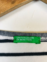 Load image into Gallery viewer, United Colors of Benetton Women's Cotton Striped Jumper | M UK10-12 | Multicoloured