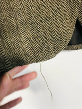 Load image into Gallery viewer, Zara Women's Tweed Smart Blazer Jacket | L UK14 | Brown