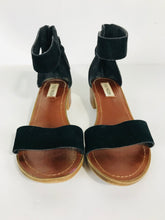 Load image into Gallery viewer, Steve Madden Women's Suede Sandals | UK6 | Black