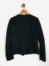 Load image into Gallery viewer, Episode Women's Faux Leather Smart Bomber Jacket | UK10 | Black