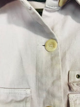 Load image into Gallery viewer, Zara Women's Crop Denim Jacket | S UK8 | Purple