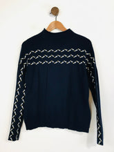 Load image into Gallery viewer, Jigsaw Women's Wool High Neck Jumper | XS UK6-8 | Blue
