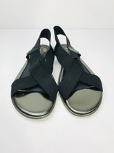 Load image into Gallery viewer, Dune Women's Elasticated Strap Open Toe Sandals | UK5.5  | Black