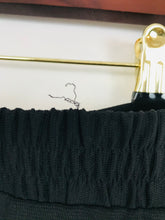 Load image into Gallery viewer, Cos Women’s High Waisted Wide Leg Cropped Trousers | UK10 EU38 | Black