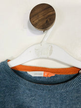 Load image into Gallery viewer, John Lewis Kid's Embroidered Jumper | 4 Years | Blue