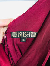 Load image into Gallery viewer, Biba Women's Ruched Maxi Dress | UK16 | Red