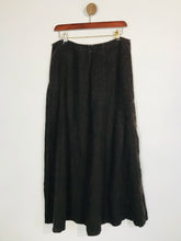 Load image into Gallery viewer, Hobbs Women's Linen Maxi Skirt | UK12 | Brown