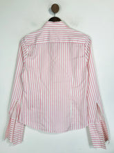 Load image into Gallery viewer, Charles Tyrwhitt Women's Striped Smart Button-Up Shirt | UK12 | Pink