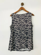 Load image into Gallery viewer, Boden Women's Patterned Tank Top | UK16 | Grey