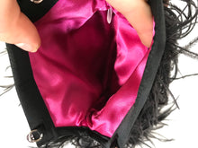 Load image into Gallery viewer, Fenn Wright Manson Women's Feather Clutch Bag | S UK8 | Black