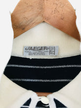 Load image into Gallery viewer, Jaeger Women's Striped Knit Midi Dress | 36in ~ M | Blue