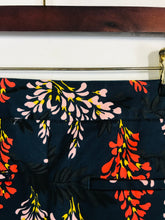 Load image into Gallery viewer, Boden Women's Floral Chinos Trousers | UK10 | Blue