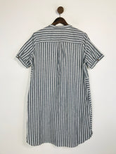 Load image into Gallery viewer, Nhai May Women's Striped Midi Shift Dress | M UK10-12 | Grey