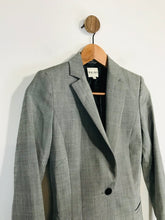 Load image into Gallery viewer, Reiss Women's Wool Smart Blazer Jacket | UK4 | Grey