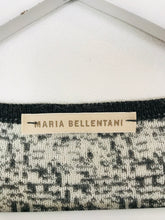 Load image into Gallery viewer, Maria Bellentani Women’s Long Oversized Knit Cardigan | L UK14 | Grey