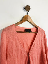 Load image into Gallery viewer, Fenn Wright Manson Women's Cotton Linen Cardigan | UK16 | Orange